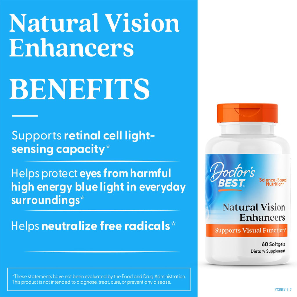 Natural Vision Enhancers 60 Softgels R974