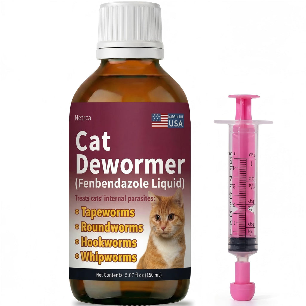Fenbendazole Dewormer for Cats & Kitten, 150 mL Q6058