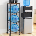 5 Gallon Water Jug Holder with Storage Shelves 3 Tier E9813