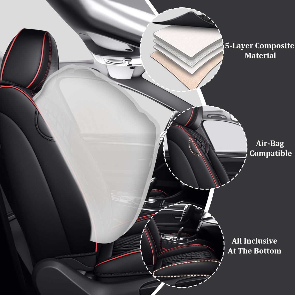 Car Seat Covers Full Set Z553