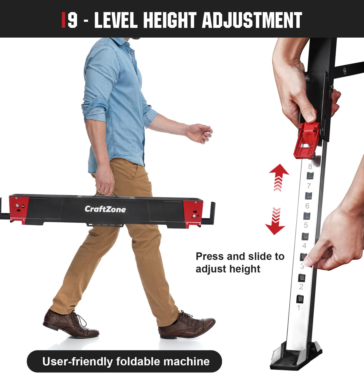 Folding Heavy Duty 2 Pack Saw Horses A2085