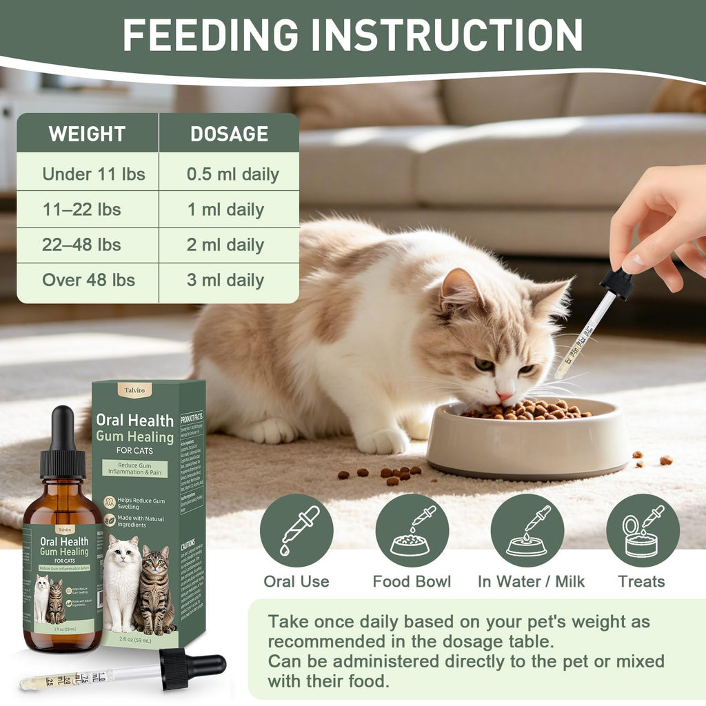 Natural Plant-Based Cat Oral Care Y173
