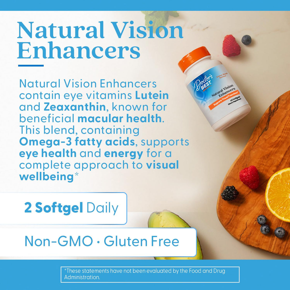Natural Vision Enhancers 60 Softgels R974