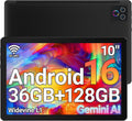 10.1" Android 16 Tablet Octa-core 36GB+128GB Dual Camera H601939