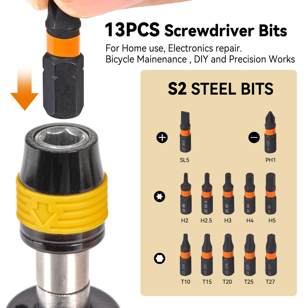Torque Screwdriver Set 13-Piece 1/4" Drive R855560