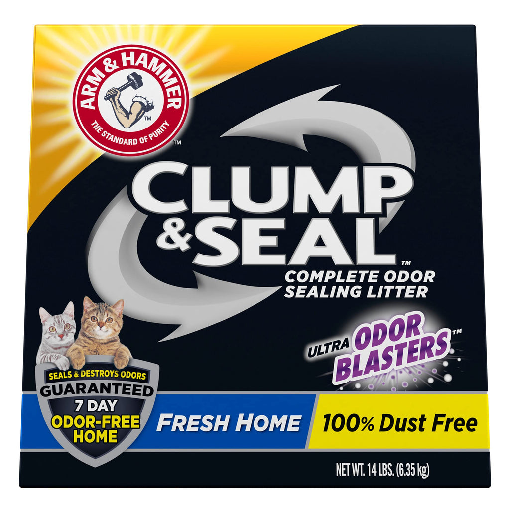 Clump & Seal Fresh Scent Cat Litter 14lb G761