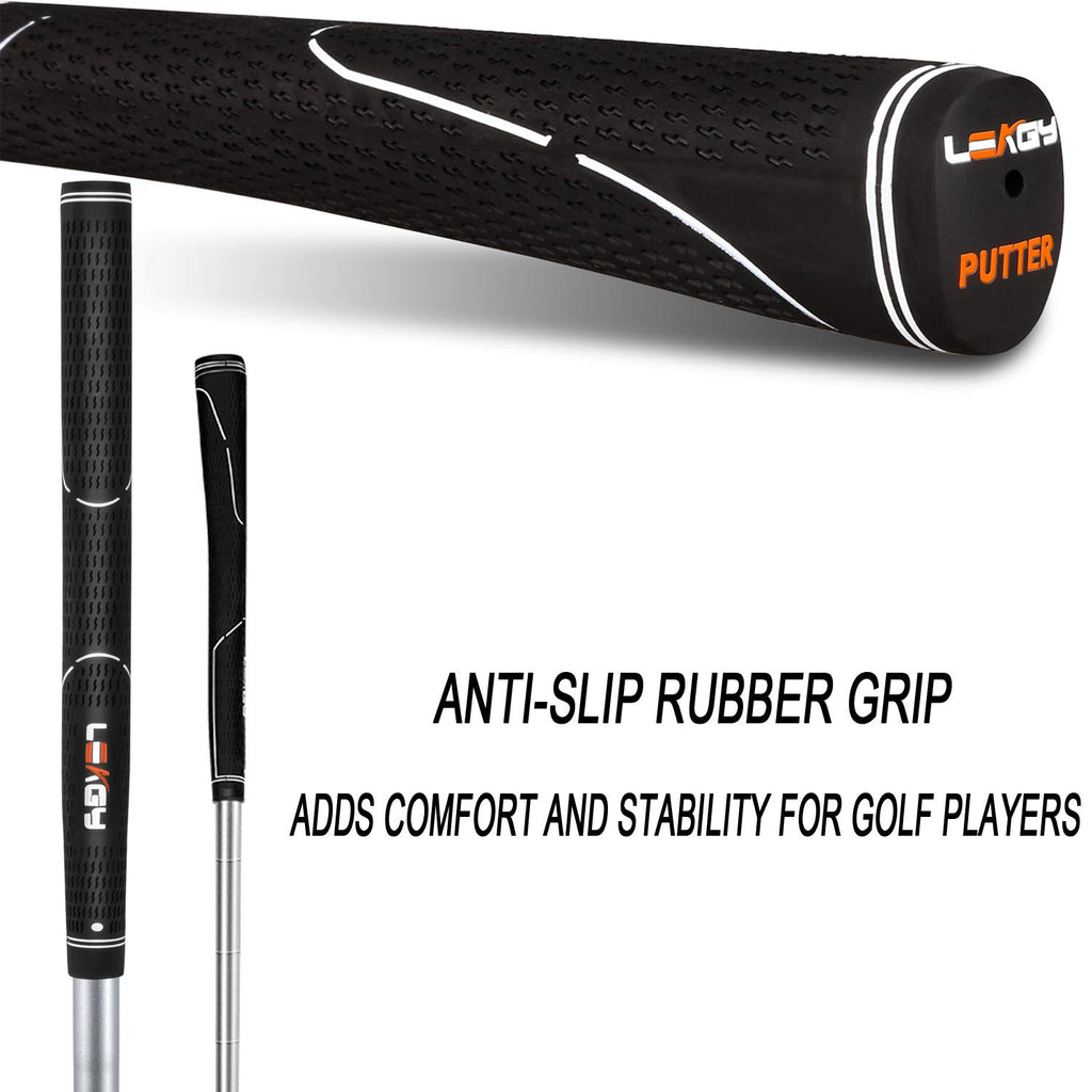 Golf Putter 35" Two-Way Head Rubber Grip F217