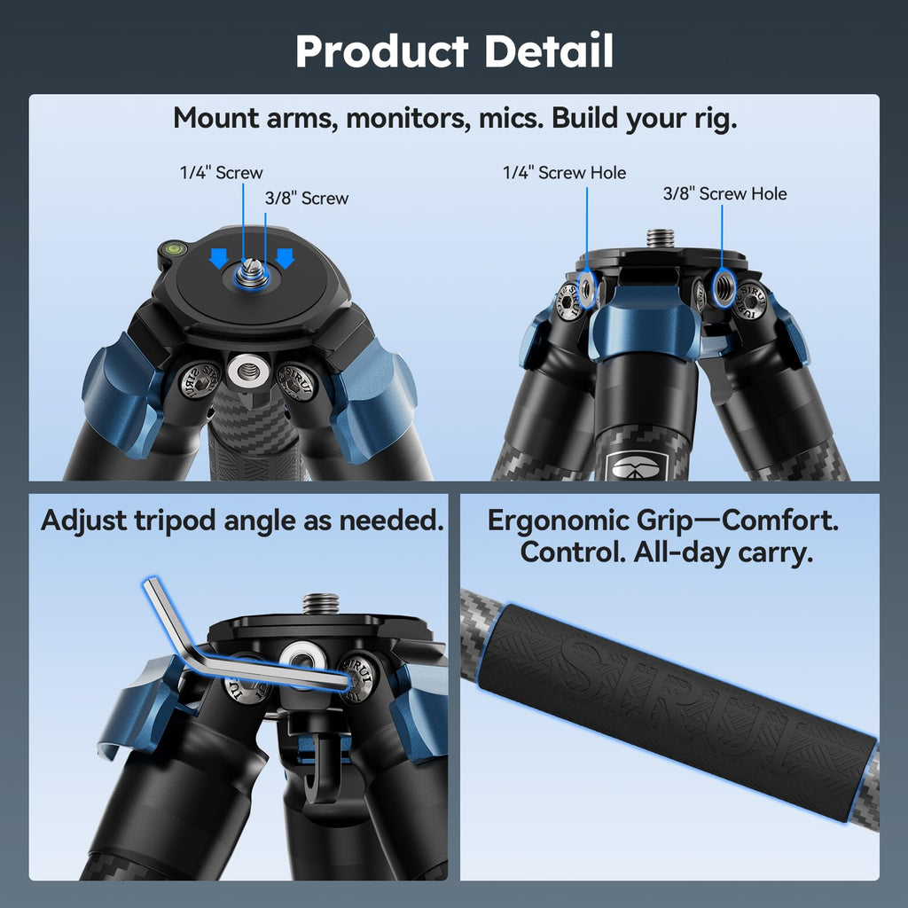 Carbon Fiber Camera Tripod X464