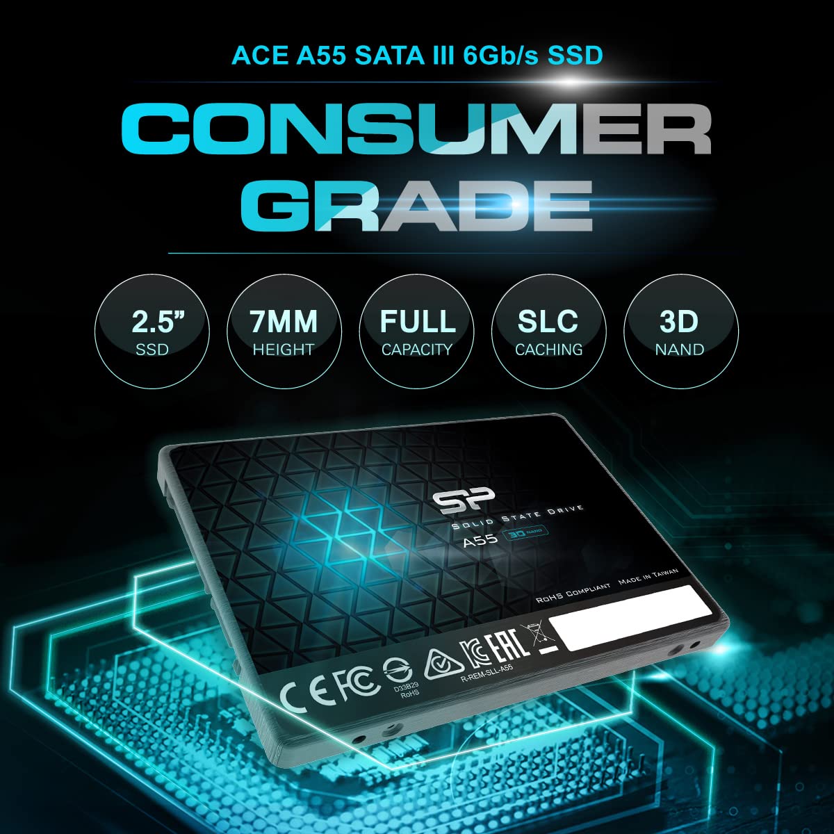 1TB SATA III 2.5" Internal Solid State Drive O430