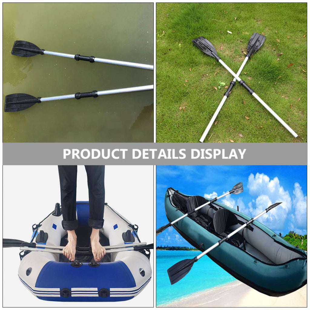 2pcs Adjustable Aluminum Alloy Kayak Paddle Set S378