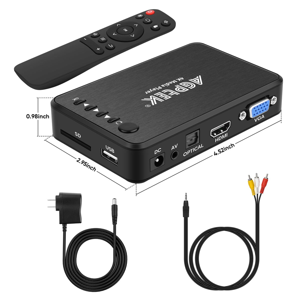 4K HDMI TV Media Player C4425