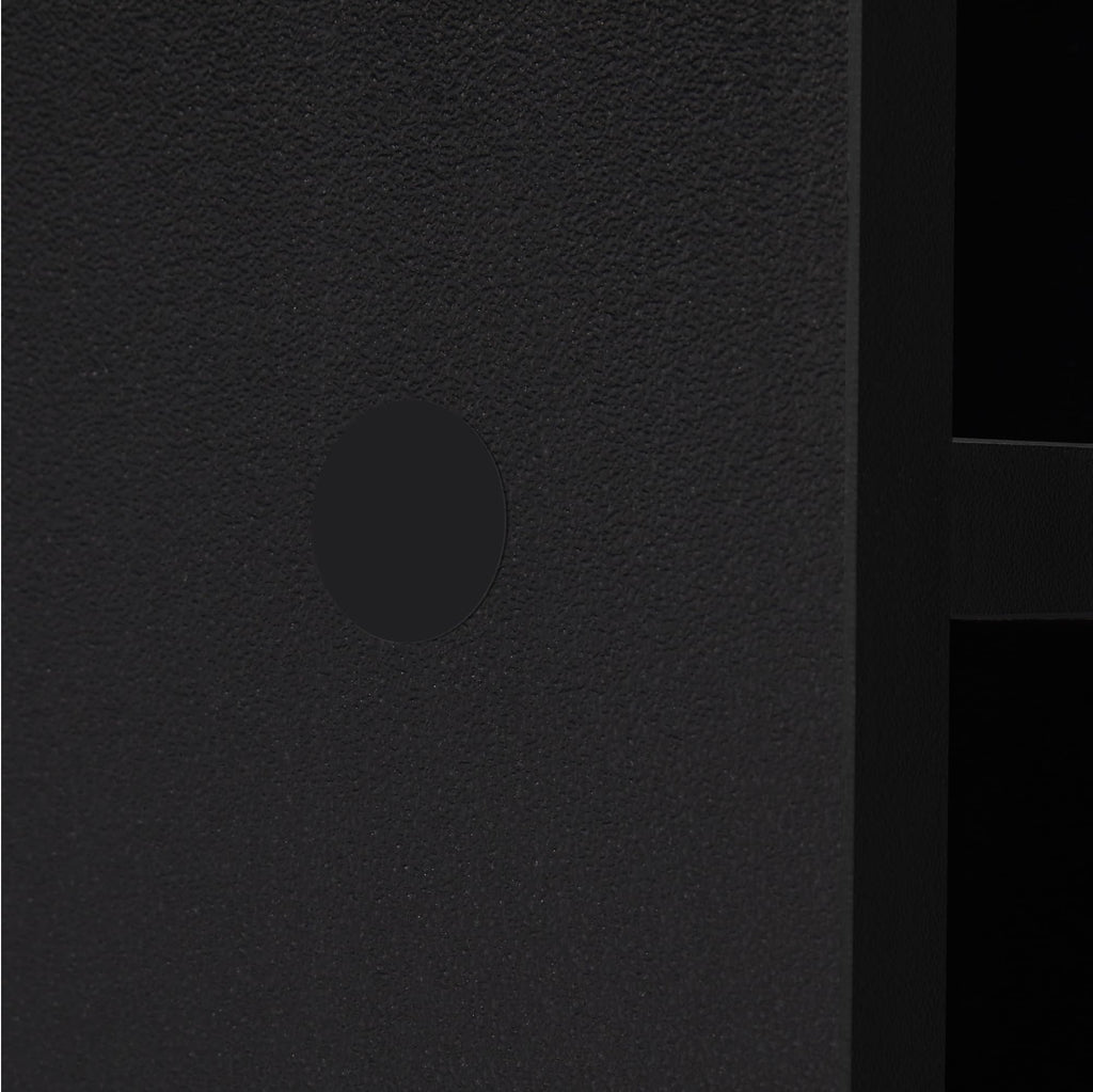 5 Cube Black Bookcase P602560