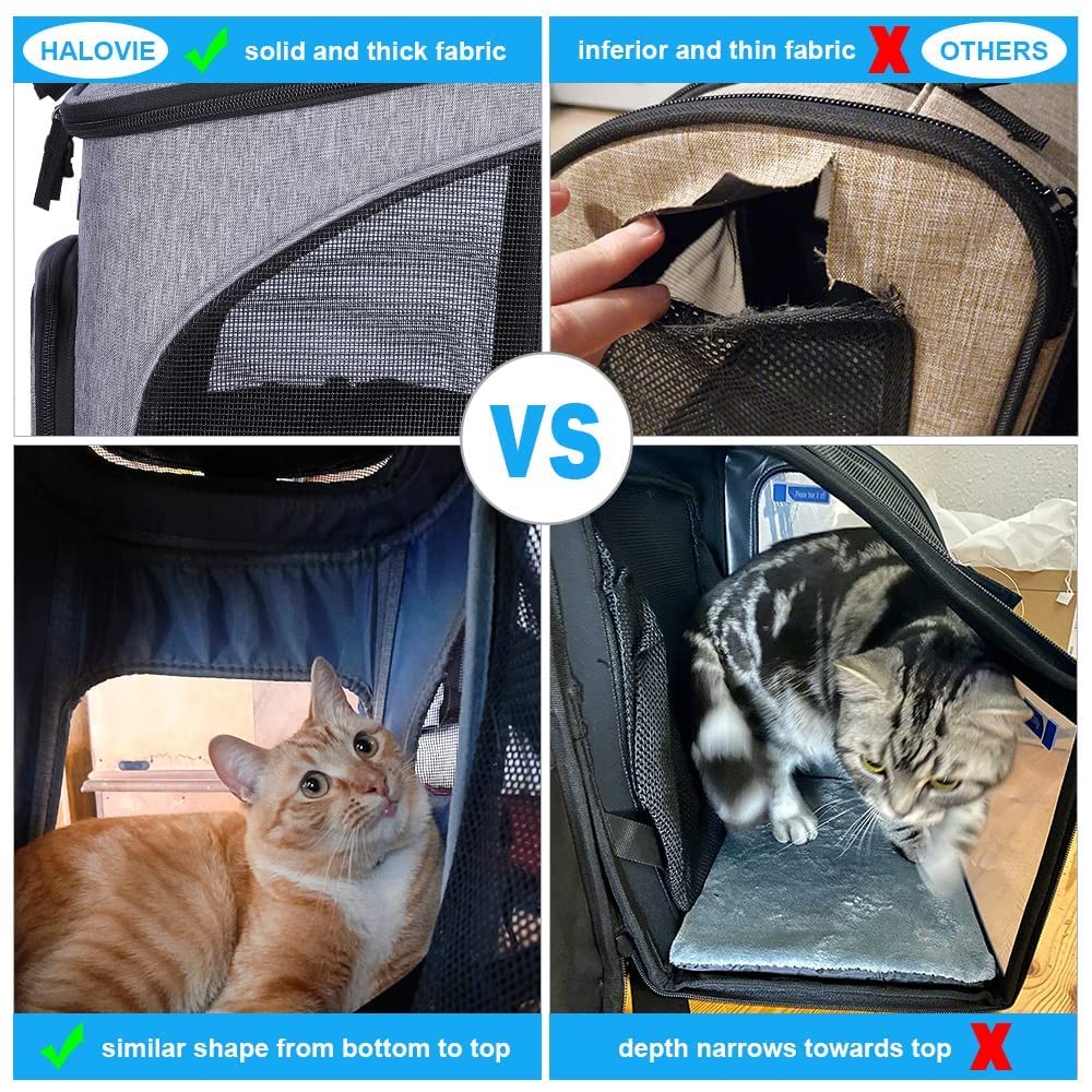 Expandable Breathable Mesh Pet Carrier Backpack Z132