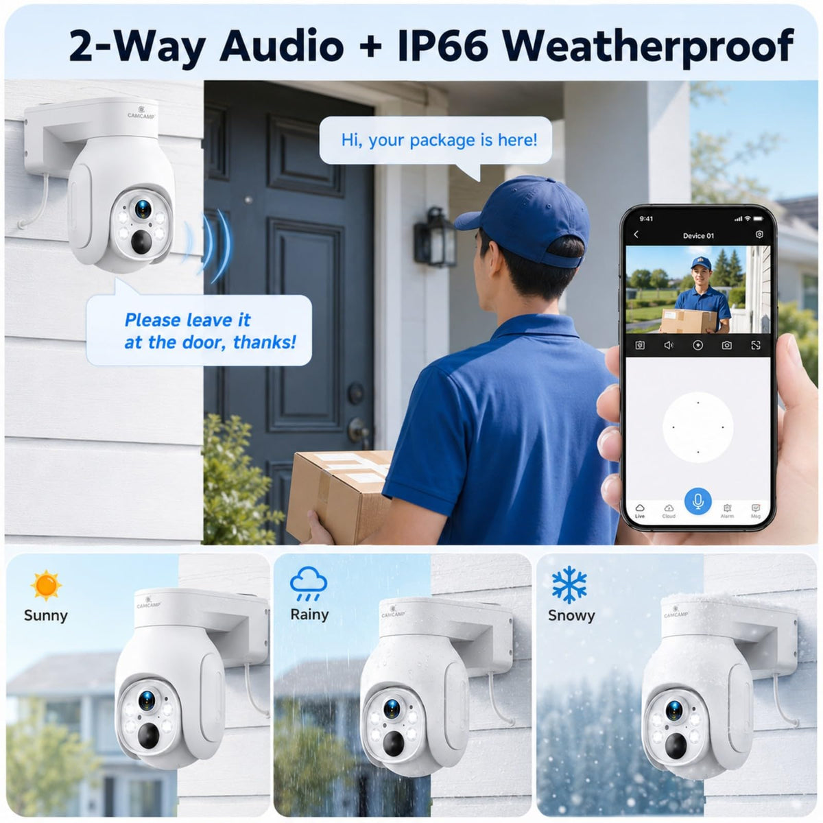 Solar Security Cameras Wireless Outdoor 4 Pack F504