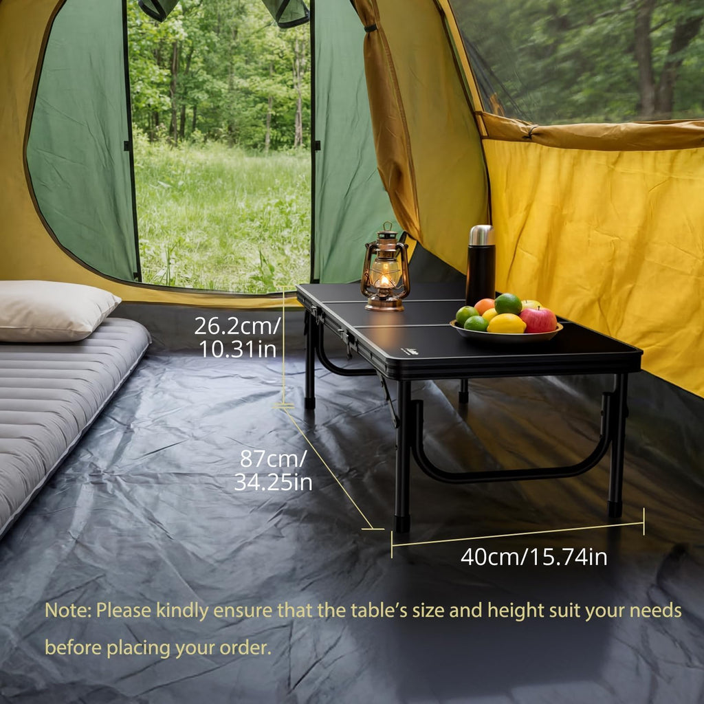 Black Folding Picnic Table V566