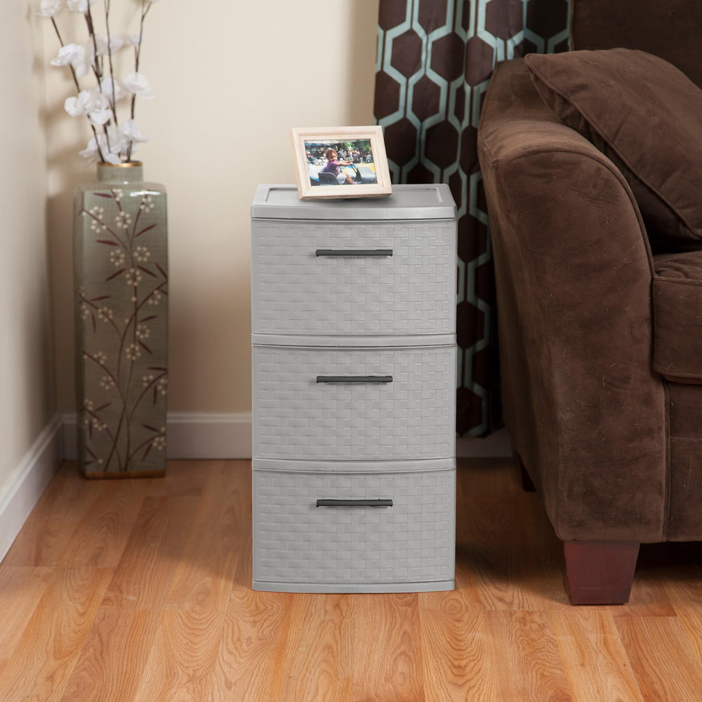 3-Drawer Storage Tower Unit 4-Pack X3135