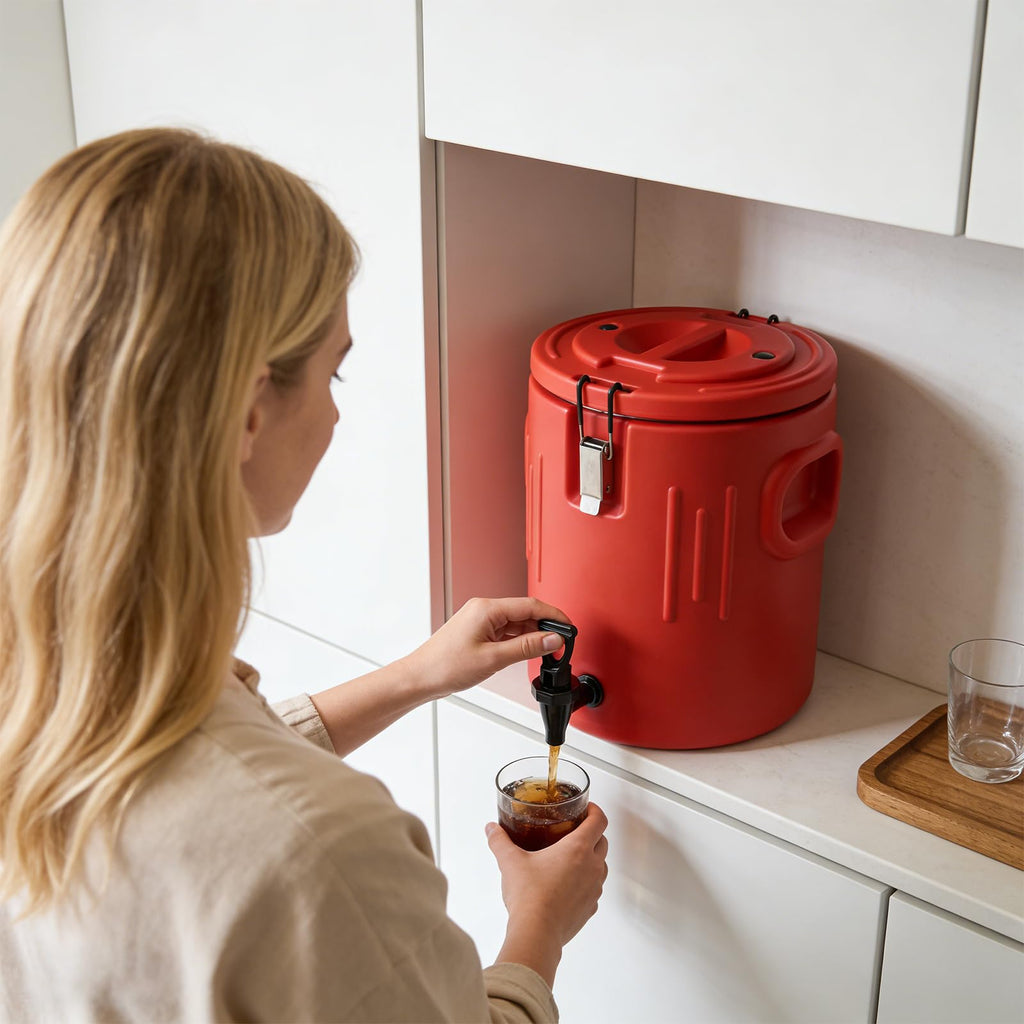 Insulated Beverage Dispenser with 304 Steel Interior R408855