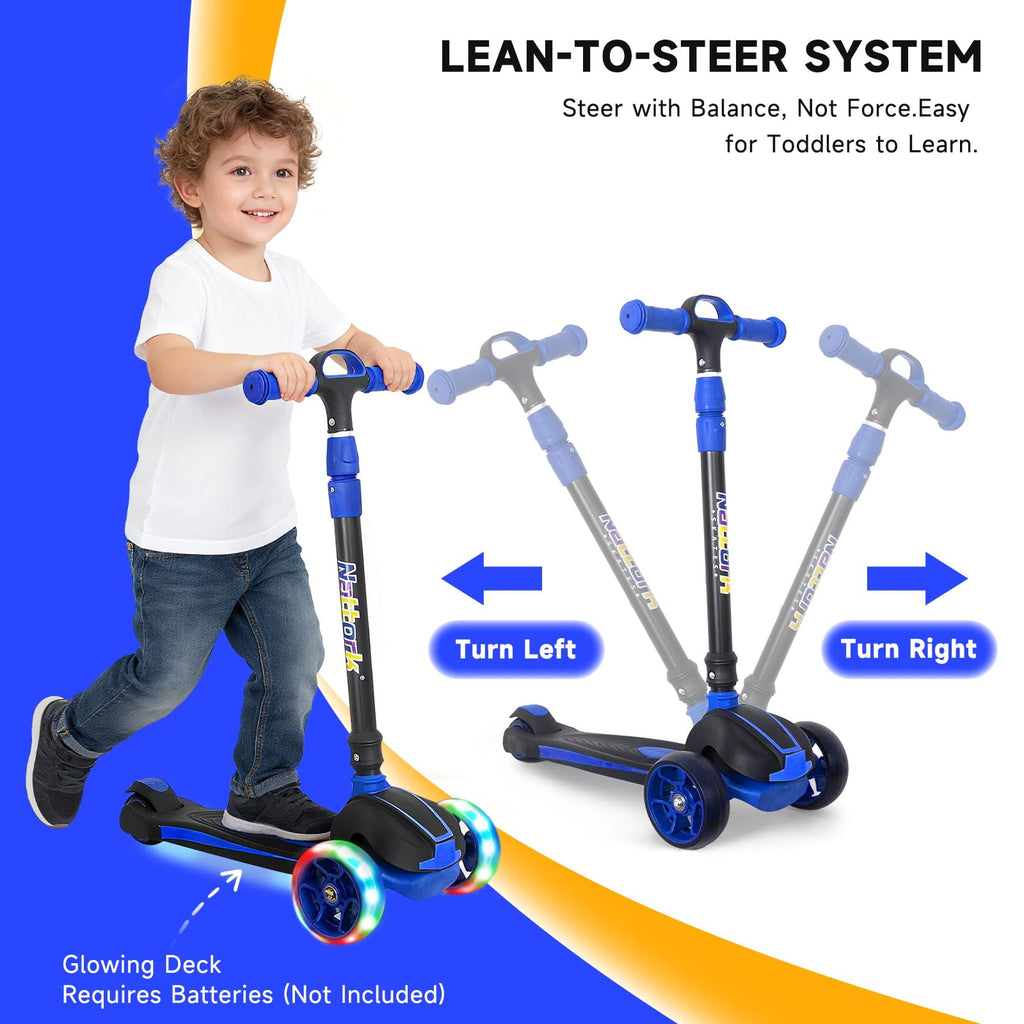 Kids 3-Wheel Foldable Kick Scooter J916