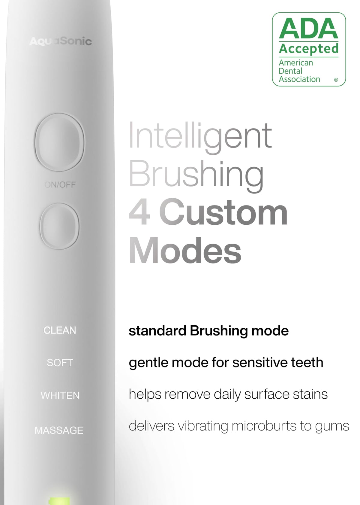 Electric Toothbrush with 8 Brush Heads & Travel Case C105