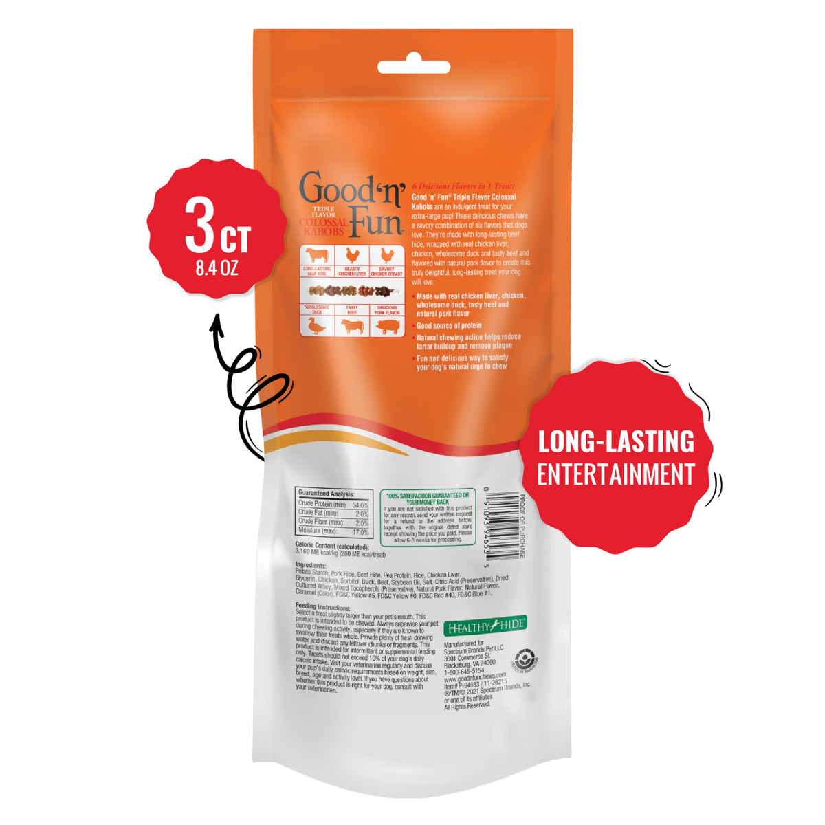 Dog Treat 3 Count D676