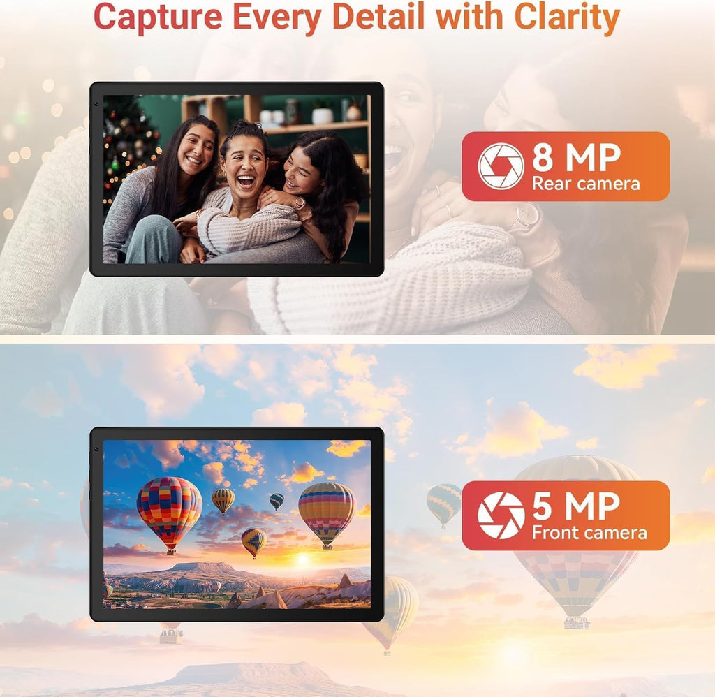 10.1" Android 16 Tablet Octa-core 36GB+128GB Dual Camera H601939