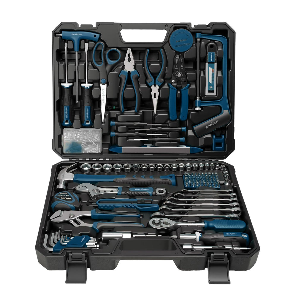 220 Pieces Blue Tool Set with Molded Storage Case I478801