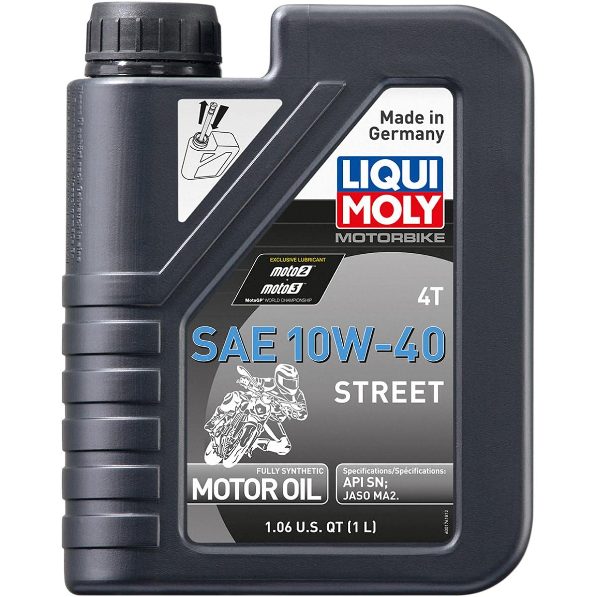 10W-40 4T 1L Motor Oil T457