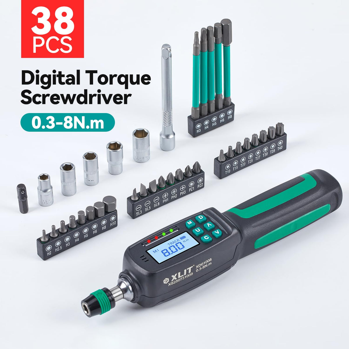 Digital Torque Screwdriver Set R25214