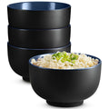 Ceramic Japanese Noodle Bowl Set, 34 oz, Set of 4 Z177328