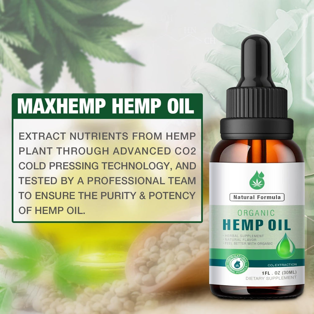 Organic Hemp Oil Tincture J674