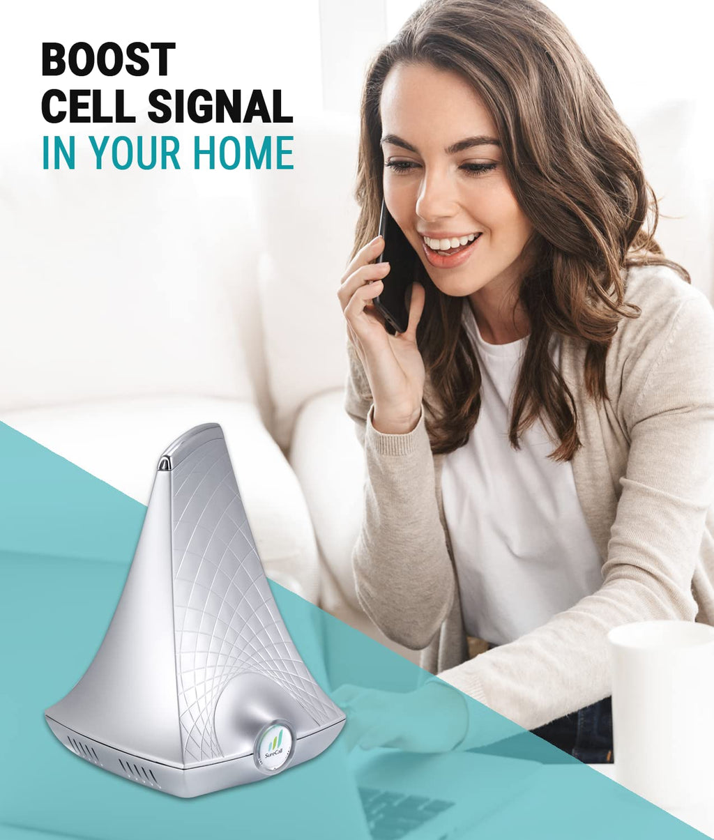 Cell Signal Booster up to 2500 sq ft 5G/4G LTE Multi-User All Carrier T951161
