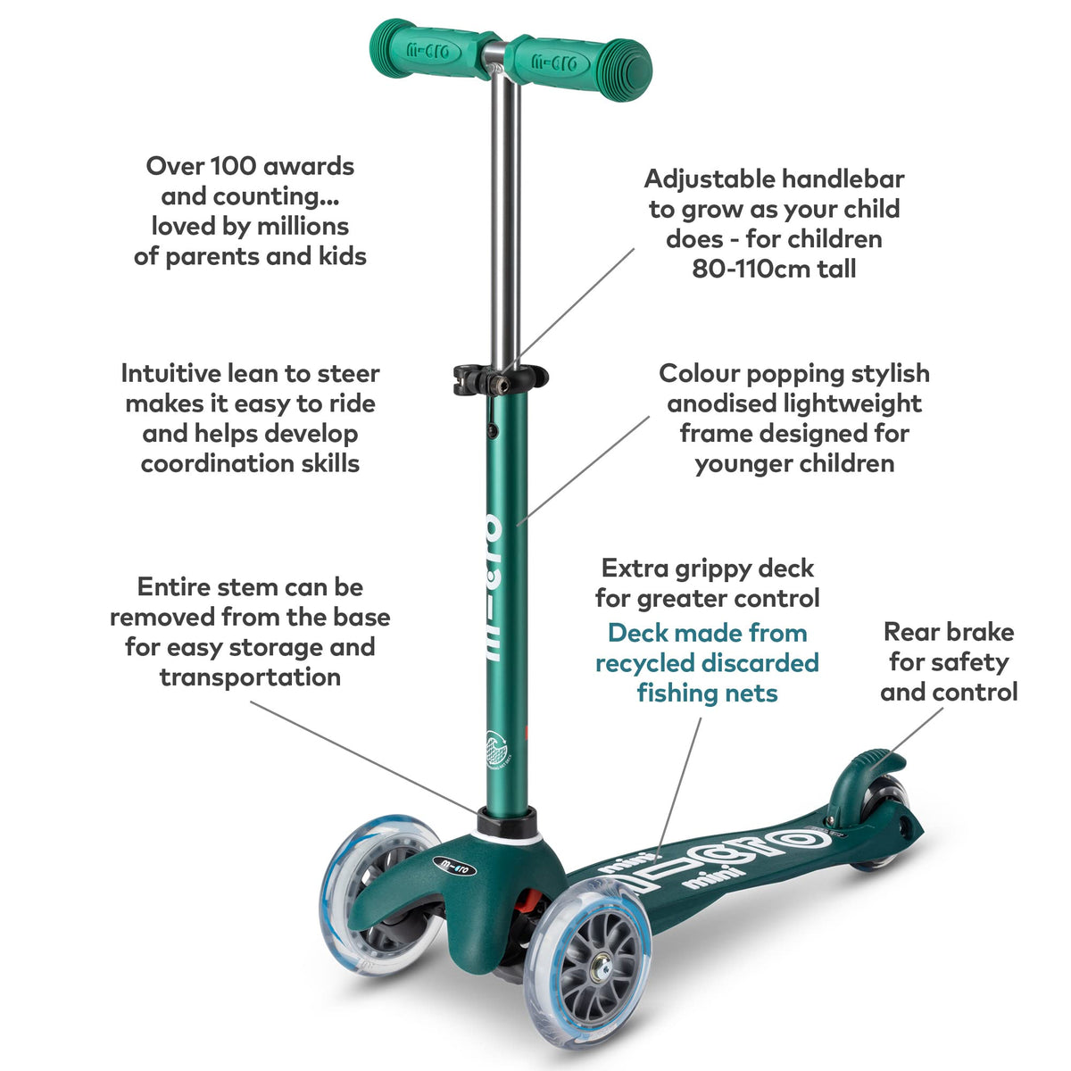 3-Wheel Kids Scooter P383