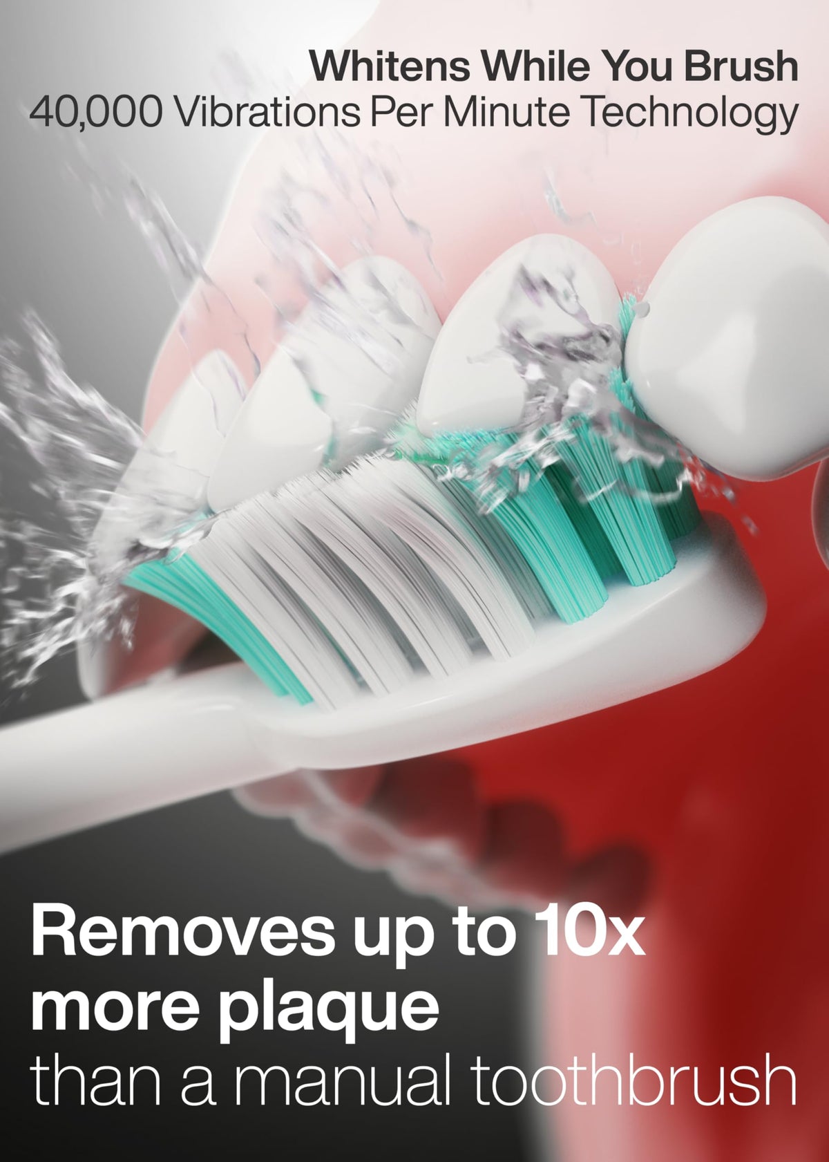 Electric Toothbrush with 8 Brush Heads & Travel Case C105