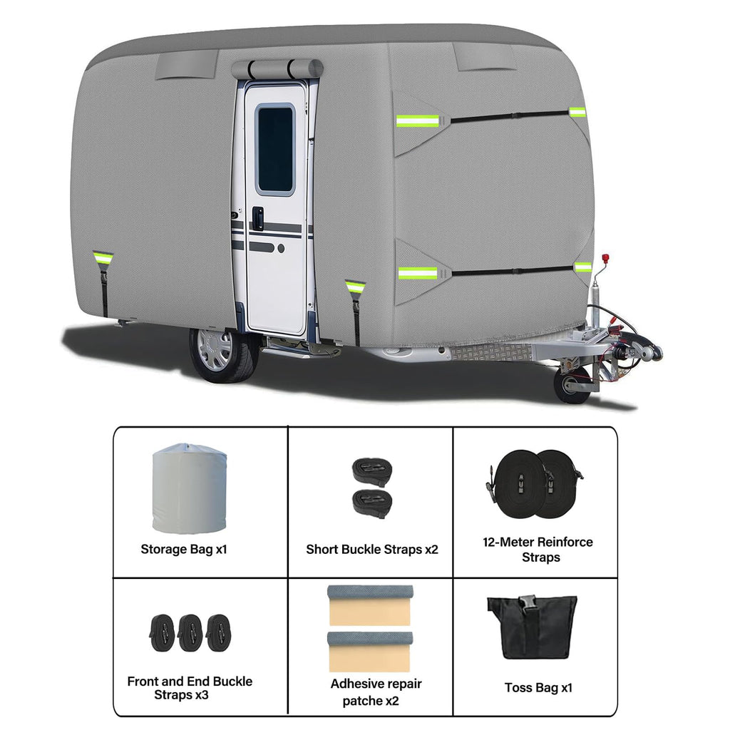 Waterproof Fiberglass Travel Trailer Cover E793928