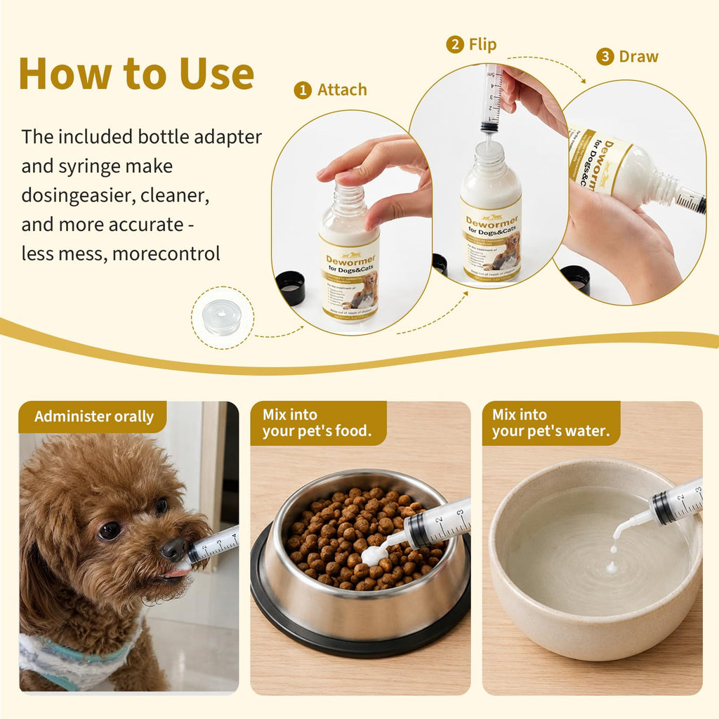 Dewormer for Cats & Dogs F5741