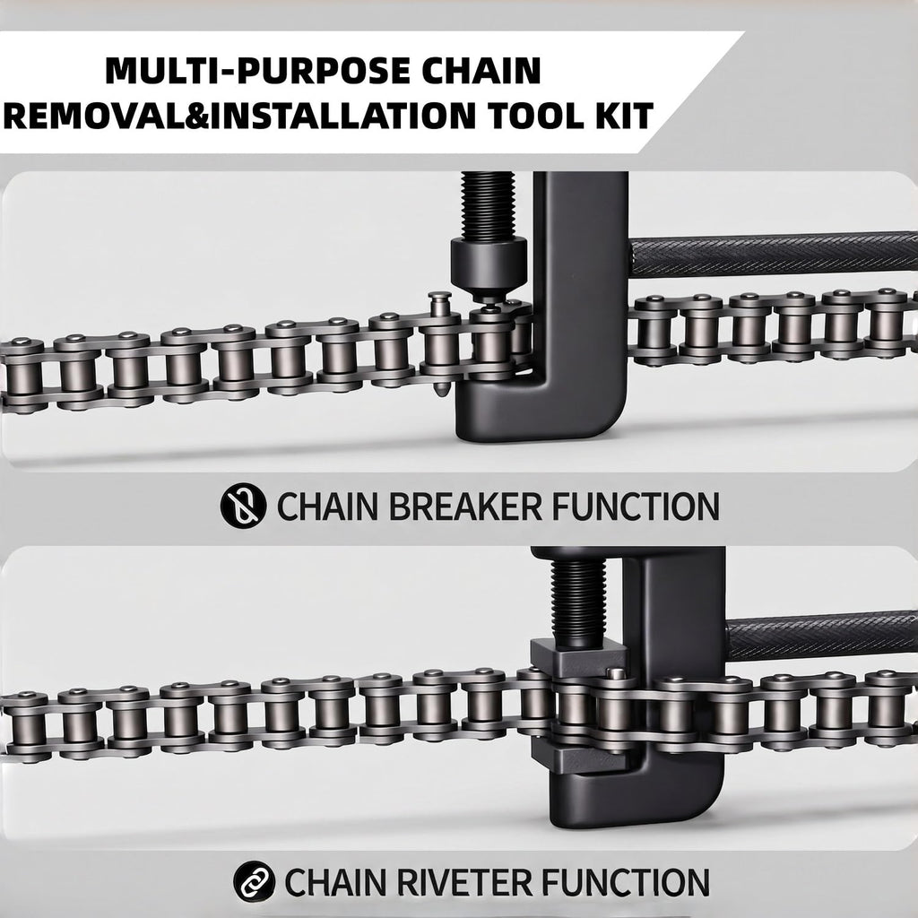 13 Pc Motorcycle Chain Breaker Rivet Tool Kit C495