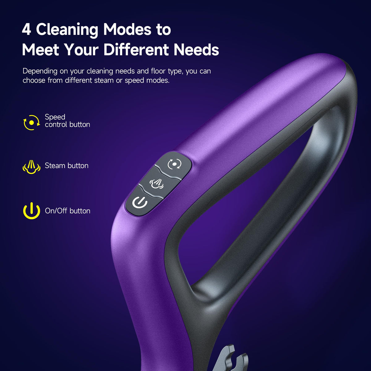 Rotating Steam Mop C90757