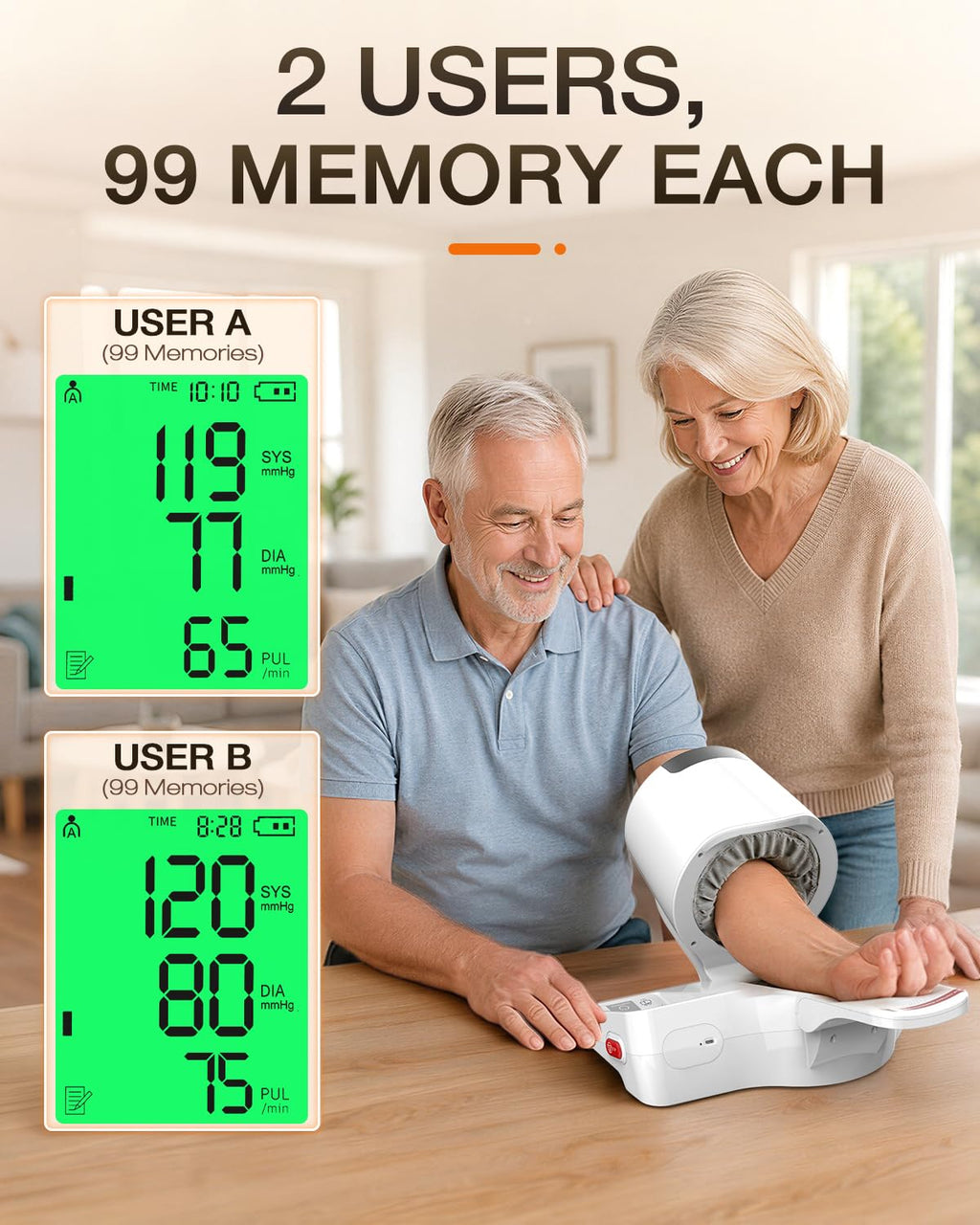 Upper Arm Blood Pressure Monitor Large M311965
