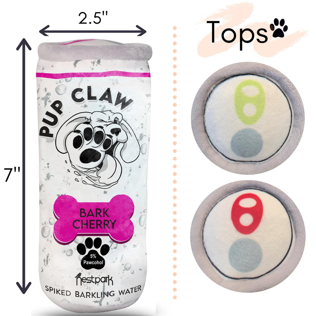 Plush Dog Toys with Squeaker and Crinkle 2 Pack J34962
