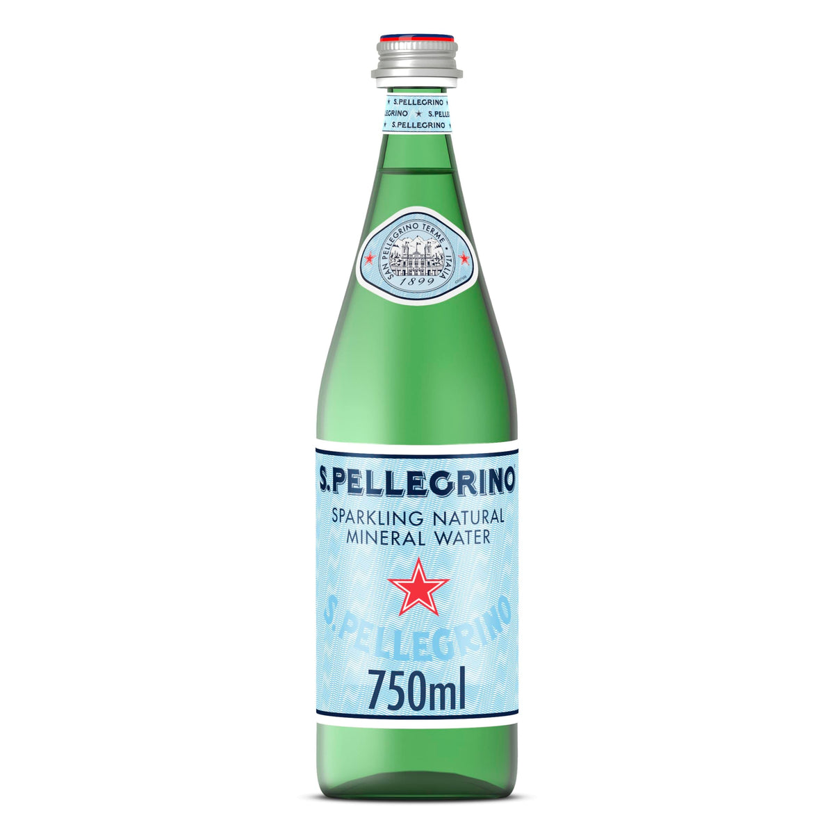 Sparkling Natural Mineral Water 25.3 Fl Oz Glass T4661