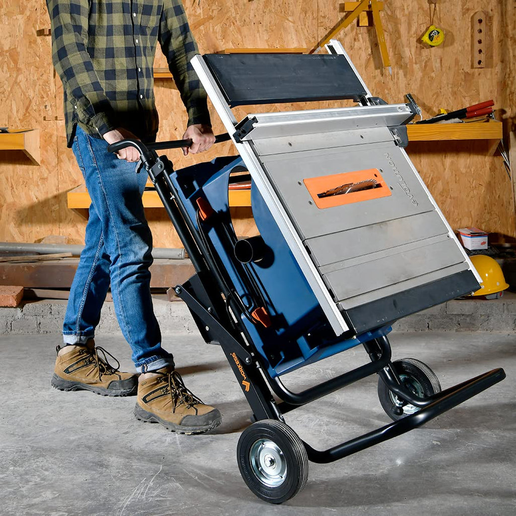 Portable Foldable Table Saw Stand with 8 Inch Wheels M301