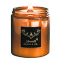 Leather & Whiskey Scented 16 oz Soy Wax Candle C60482