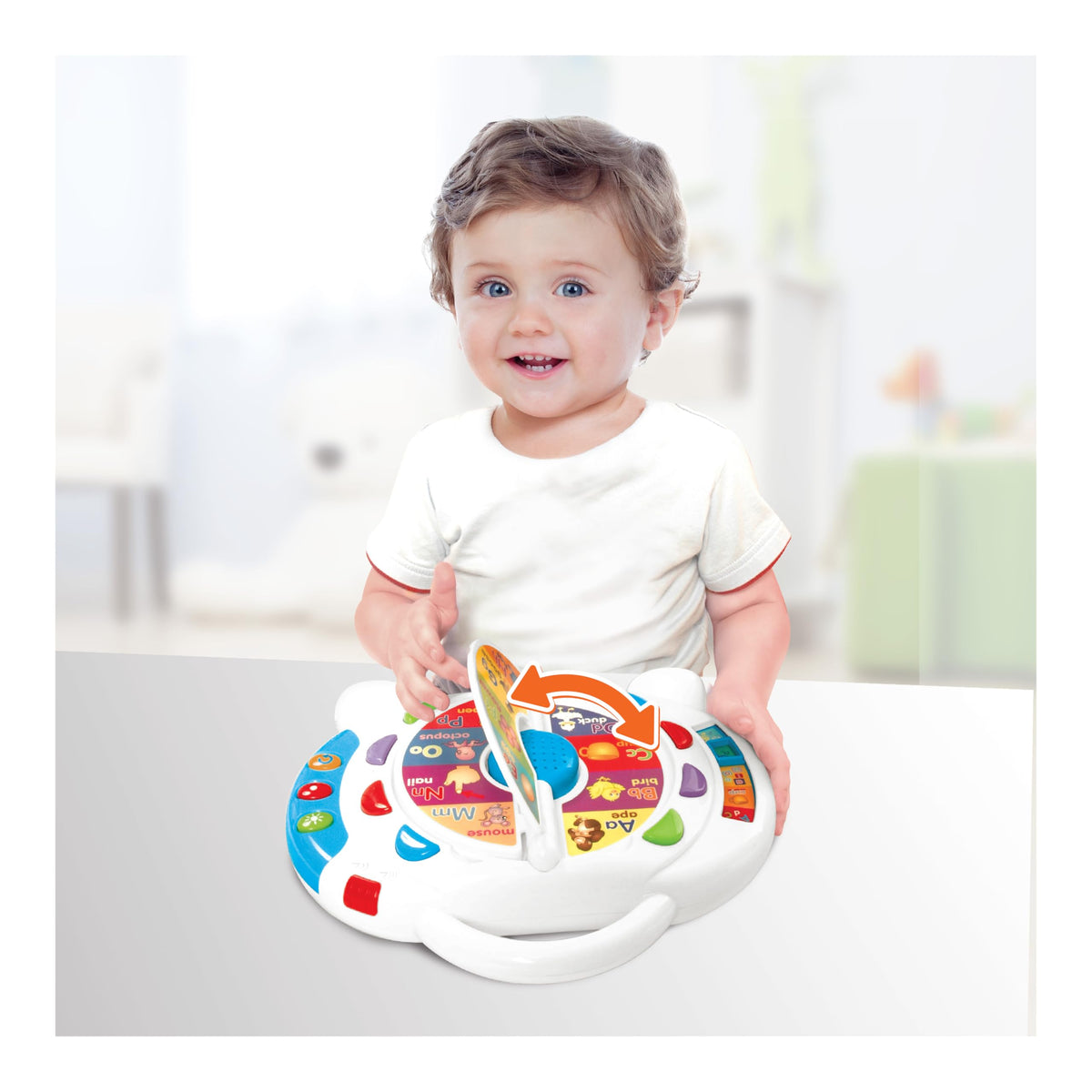 Portable Learning Toy with 5 Activity Modes C864201