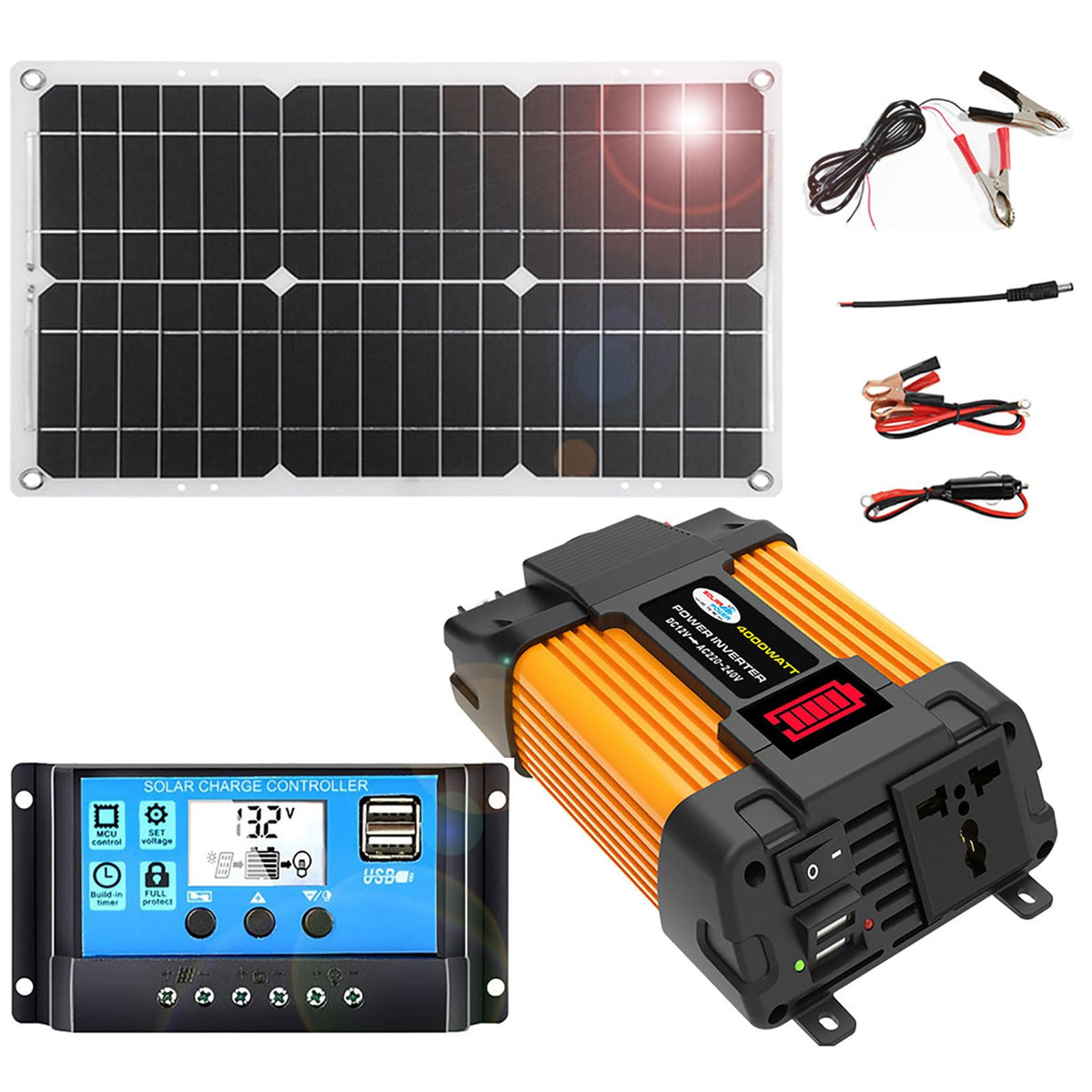 4000W Off-Grid Solar Panel Kit J126522