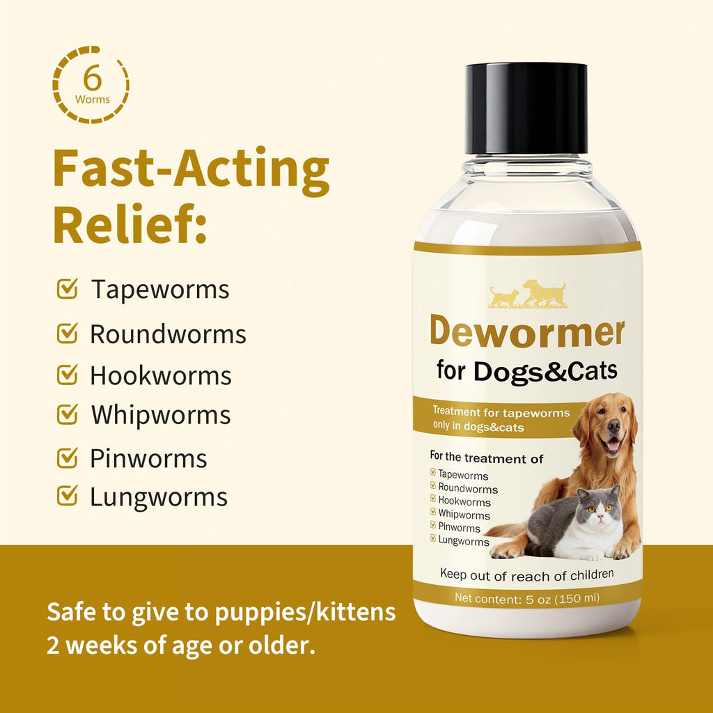 Dewormer for Cats & Dogs F5741