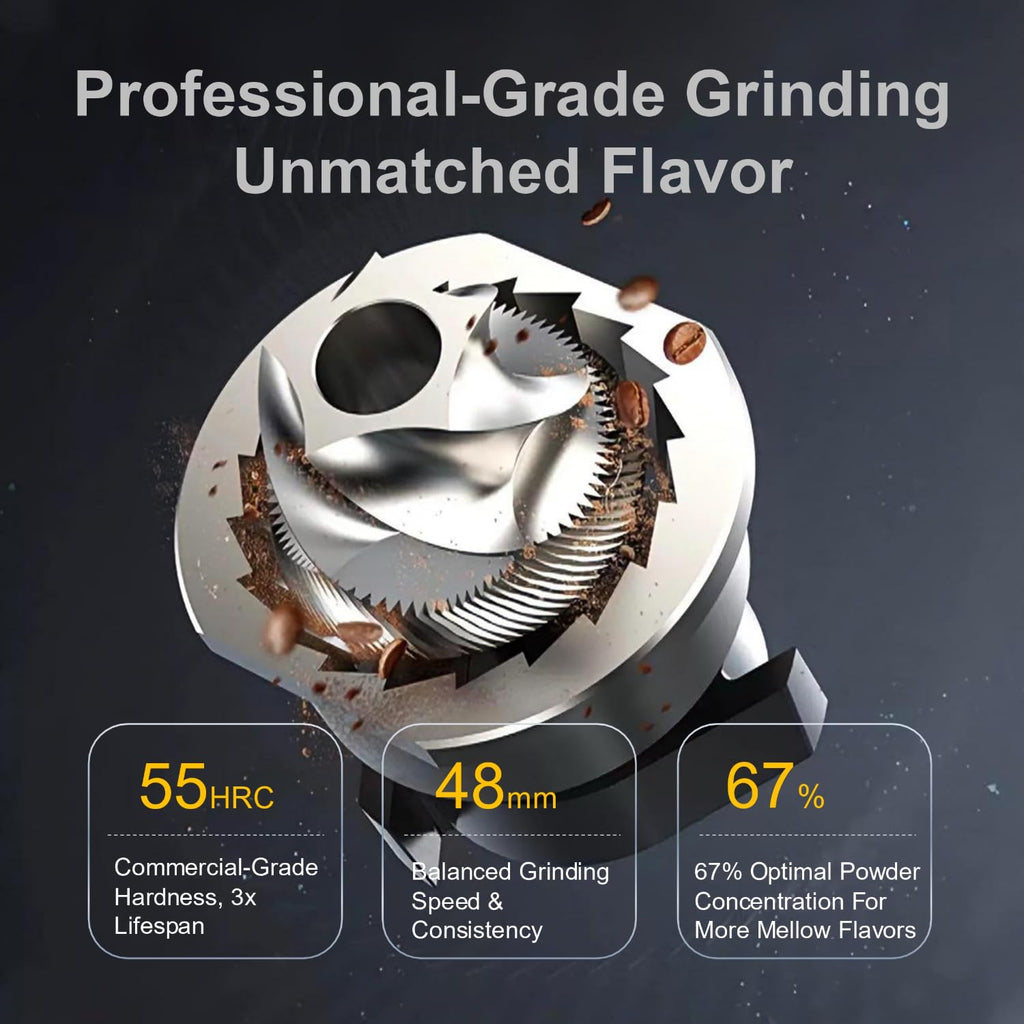 Electric Burr Coffee Grinder D201