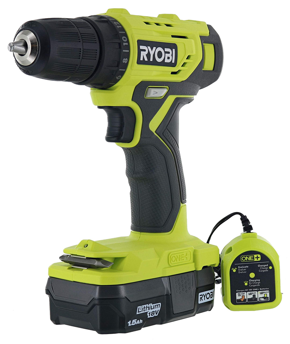 18-Volt Cordless 3/8 in. Drill/Driver Kit with Battery and Charger F780099