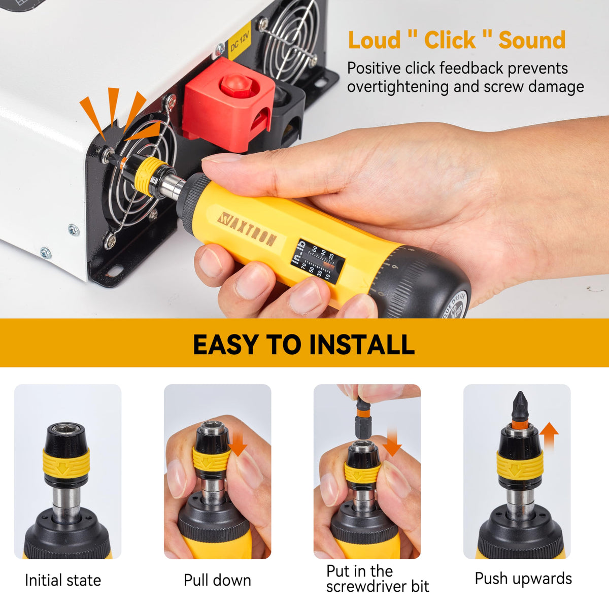 Torque Screwdriver Set 13-Piece 1/4" Drive R855560