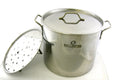 40 QT Stainless Steel Stock Pot E285896