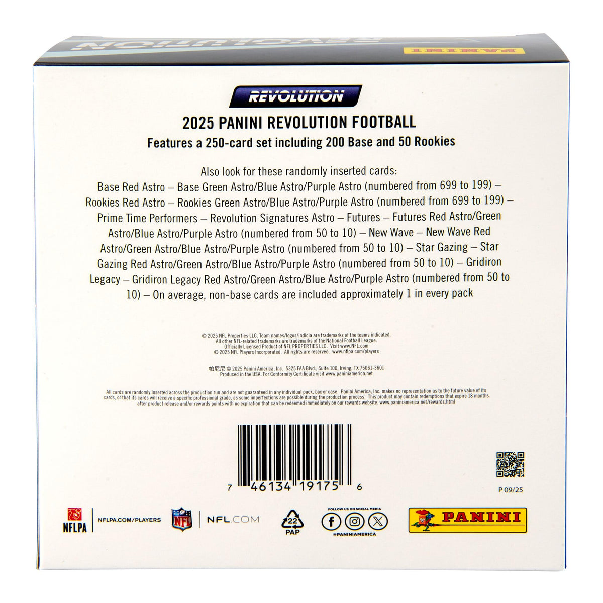 Football Trading Cards Mega Box I314629